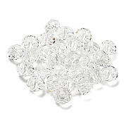 Прозрачный Electroplate стеклянные бусины GLAA-L046-02H