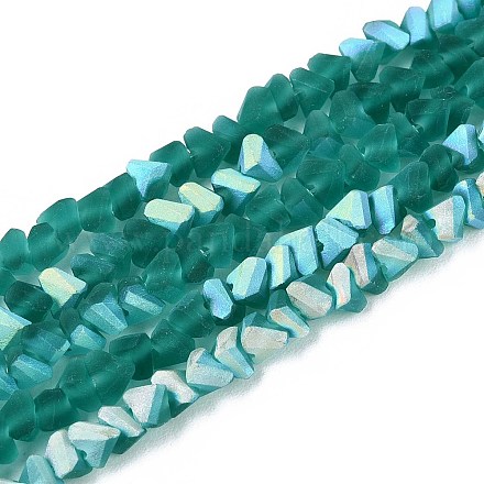 Нити из матового прозрачного стекла GLAA-N054-4mm-09-1