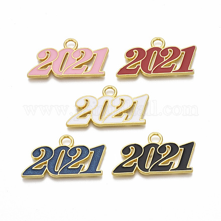 Подвески из эмали и сплава PALLOY-T078-03-1