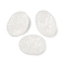 Natural Quartz Crystal Cabochons, Rock Crystal, Oval, 18x13x8.5~10.5mm