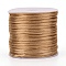 30M Nylon Rattail Satin Cord, Beading String, for Chinese Knotting, Jewelry Making, Peru, 1mm, about 32.81 Yards(30m)/Roll