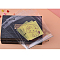 Puppy Printed Plastic Bags, with Adhesive, Dog with Bowknot Pattern, Colorful, 13x10cm, Unilateral Thickness: 0.035mm, Inner Measure: 10x10cm, about 95~100pcs/bag