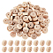 Birchwood Wheel, DIY Accessories, Flat Round, BurlyWood, 28x10mm, Hole: 5mm