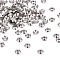 Tarnish Resistant 5-Petal 316 Surgical Stainless Steel Bead Caps, Stainless Steel Color, 4x1mm, Hole: 1mm