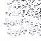 Tarnish Resistant 201 Stainless Steel Links connectors, Laser Cut Links, Family, Stainless Steel Color, 26x13x1mm, Hole: 1.6mm