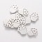 Tarnish Resistant 201 Stainless Steel Charms, Laser Cut, Cake, Stainless Steel Color, 12x11x1.2mm