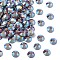 Preciosa® MAXIMA Crystal No Hotfix Flatback Stones, Czech Crystal, Dura Foiling, Round(438 11 615 Chaton Rose), 21110 200 Amethyst Opal AB, SS10(2.7~2.9mm)