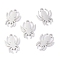 Non-Tarnish Halloween 304 Stainless Steel Charms, Laser Cut, Spider, Stainless Steel Color, 13x9.5x1mm, Hole: 1.4mm