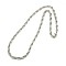 Tarnish Resistant Fashionable 304 Stainless Steel Rope Chain Necklaces, with Lobster Claw Clasps, Stainless Steel Color, 21 inch~22 inch(53.3~55.8cm)x6mm
