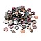 Natural Freshwater Dyed Shell Pendants, Mixed Shapes, Mixed Color, 10.5~17x9.5~13x2mm, Hole: 1.2~1.8mm