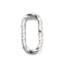 Non-Tarnish 304 Stainless Steel Quick Link Connectors, Twisted Open Linking Rings, Oval, 12x6x1.4mm, Inner Diameter: 4x10mm