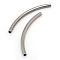 Tarnish Resistant 304 Stainless Steel Tube Beads, Stainless Steel Color, 30x2mm, Hole: 1mm