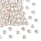 Preciosa® MAXIMA Crystal No Hotfix Flatback Stones, Czech Crystal, Dura Foiling, Round(438 11 615 Chaton Rose), 00520 200 Light Gold Quartz AB, SS10(2.7~2.9mm)