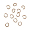 304 Stainless Steel Jump Rings, Round Ring, Open Jump Rings, Rose Gold, 5x0.8mm, Inner Diameter: 3.5mm