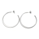 Серьги-гвоздики из нержавеющей стали 304 EJEW-K295-01B-P-1