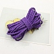 Плетеные шнуры из искусственной кожи WL-WH0005-002N-1