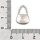 Латунные микро проложить кубического циркония подвески KK-C096-12P-3