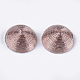 Кабошоны из полиэфирной нити WOVE-T008-02B-04-2