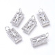 Латунные микро проложить кубического циркония подвески KK-I673-29P-1