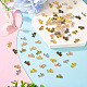 Pandahall 120шт 6 цвета подвески из сплава FIND-TA0006-34-5