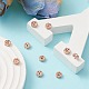 Латунные бусины разделители для поставки стразов RB-YW0001-05B-01RG-6