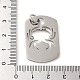Не тускнеющие полые подвески из нержавеющей стали 304 STAS-C086-04B-P-3