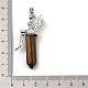 Естественно тигровый глаз отметил кулоны G-Z033-15P-02-3