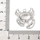 Подвески из нержавеющей стали 304 с тематикой океана STAS-D362-06P-03-3
