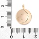 Латунные микро проложить кубического циркония подвески KK-D360-08G-3