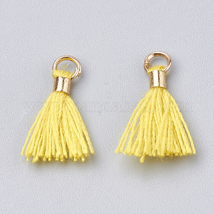 Кулон с кисточкой из поликоттона (полиэстер) FIND-S275-29G-1