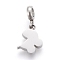 Non-Tarnish 304 Stainless Steel Charms, with Tube Bails, Manual Polishing, Baby Carriage, Stainless Steel Color, 14.6mm, Pendant: 9.2x6.4x1.8mm, Hole: 2.5mm