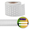 10M PES Reflective Iron On/Sew On Patches, with Hot Melt Adhesive on the Back, Flat, Silver, 50x0.2mm