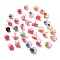 Cartoon Sweetmeats Resin Open Cuff Ring for Kids, Mixed Shapes, Inner Diameter: 13.8mm