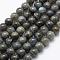 Natural Labradorite Beads Strands, Grade A+, Round, 10mm, Hole: 1mm, about 39pcs/strand, 15.3 inch(39cm)