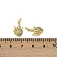 Латунные микро проложить кубического циркония подвески KK-I358-039G-3