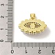 Латунные микро проложить кубического циркония подвески KK-Z042-29G-02-3