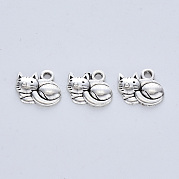 Подвески из сплава в тибетском стиле TIBE-R316-062AS-RS