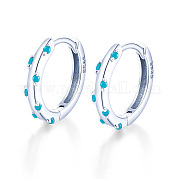 Элегантные серьги-кольца из стерлингового серебра s925 EH3926-7