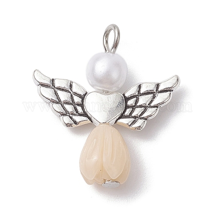 Подвески из искусственного жемчуга PALLOY-JF02566-10-1