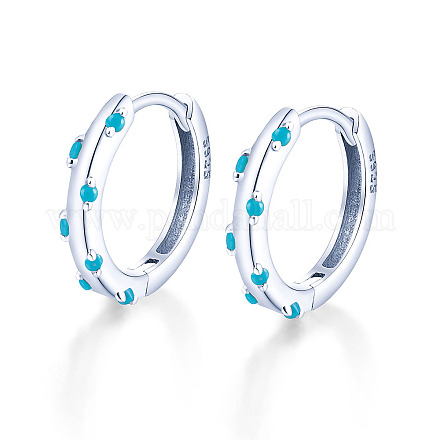 Элегантные серьги-кольца из стерлингового серебра s925 EH3926-7-1