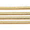 Handmade Ion Plating(IP) 304 Stainless Steel Herringbone Chains, Soldered, with Spool, Golden, 2x0.7mm, about 32.8 Feet(10m)/roll
