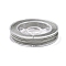 Nylon Thread for Jewelry Making, Gainsboro, 0.8mm, about 7~9m/roll