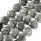 Natural Labradorite Beads Strands, Teardrop, 17.5~18x13x6mm, Hole: 1.2mm, about 22pcs/strand, 15.24 inch(38.7cm)