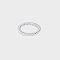 Stainless Steel Bamboo Joint Ring, Non-fading Fashion Ring, Stainless Steel Color, US Size 8(18.1mm)