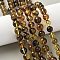 Natural Amber Beads Strands, Round, 9mm, Hole: 0.6mm, about 42pcs/strand, 14.96 inch(38cm)