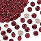 Preciosa® MAXIMA Crystal Round Stones, Czech Crystal, Dura Foiling, Round(431 11 615 Chaton), 90110 Ruby, SS8/PP17(2.3~2.5mm)