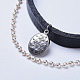 Колье колье из коровьей кожи NJEW-JN02391-3