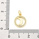 Латунные микро проложить кубического циркония подвески KK-D325-60G-03-3