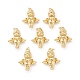 Кулоны из экологически чистой латуни KK-I698-18G-1