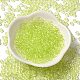 Стеклянные бусины прозрачных цветов SEED-P007-02A-01-2
